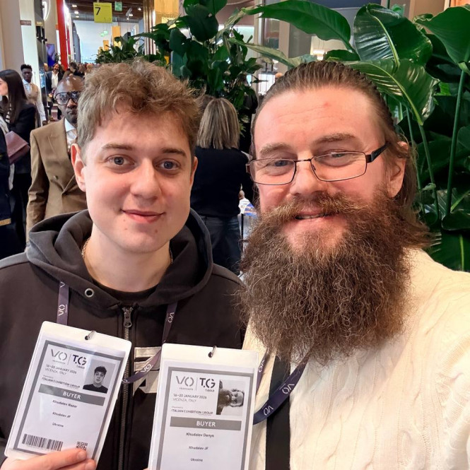 Khudaiev JF на международной выставке VicenzaOro