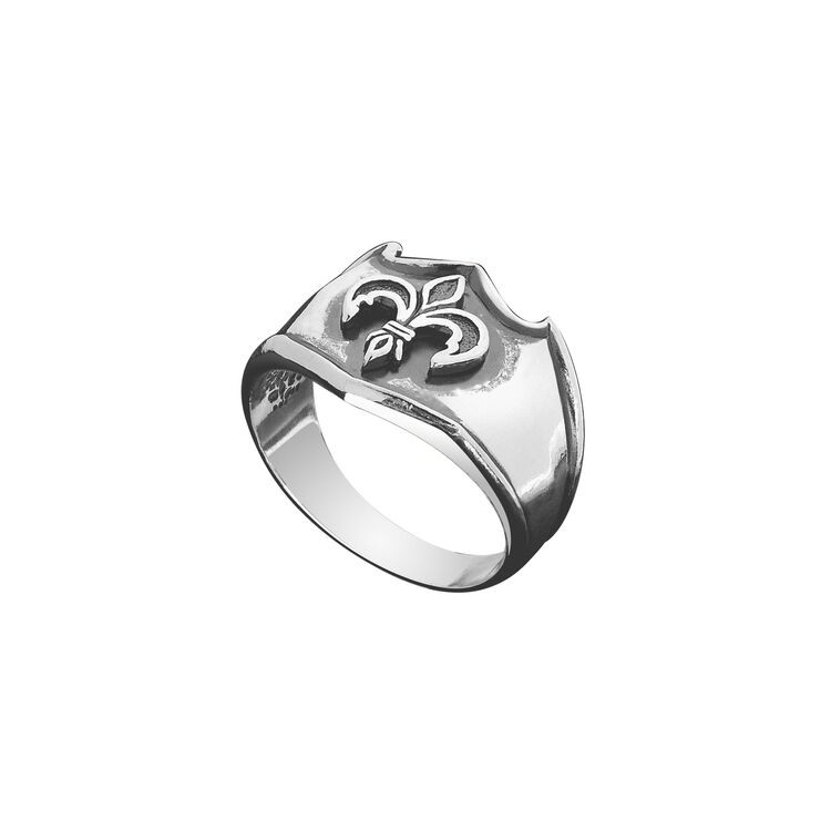 Серебряное кольцо<br />"Лилия" - 0