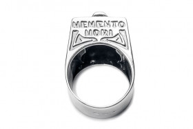 Серебряное кольцо<br />"Memento Mori" - 2